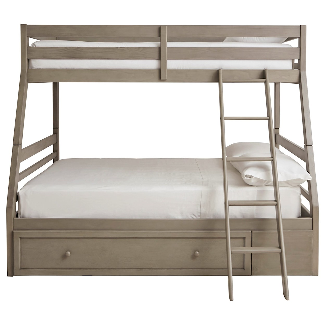 Signature Design by Ashley Lettner Twin/Full Bunk Bed w/ Under Bed Storage