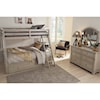 Signature Design by Ashley Furniture Lettner Twin/Full Bunk Bed w/ Under Bed Storage