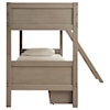 Michael Alan Select Lettner Twin/Twin Bunk Bed w/ Ladder & Storage