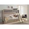 Michael Alan Select Lettner Twin/Twin Bunk Bed w/ Ladder & Storage