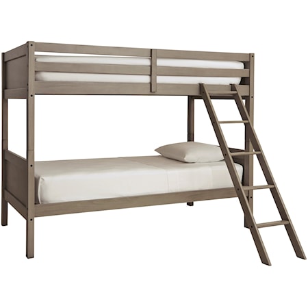 Twin/Twin Bunk Bed w/ Ladder