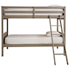 StyleLine Lettner Twin/Twin Bunk Bed w/ Ladder