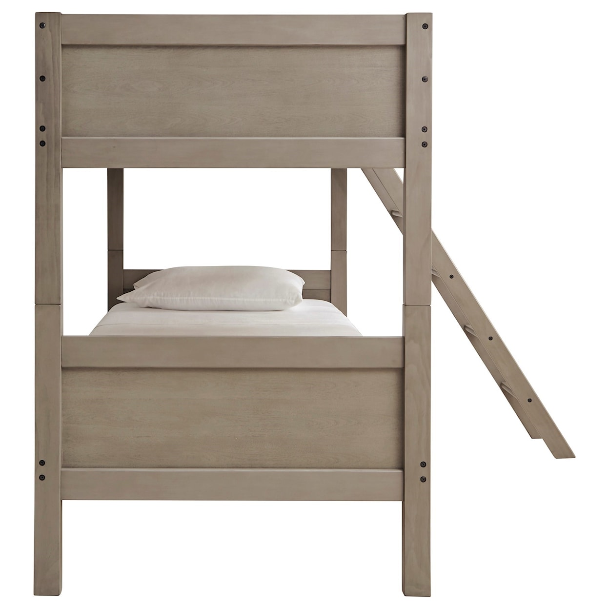 StyleLine Lettner Twin/Twin Bunk Bed w/ Ladder