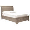 Ashley Furniture Signature Design Lettner Full Sleigh Storage Bed