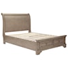 Signature Design by Ashley Lettner Full Sleigh Storage Bed
