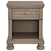 Michael Alan Select Lettner 1-Drawer Nightstand