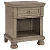 Signature Design by Ashley Furniture Lettner 1-Drawer Nightstand