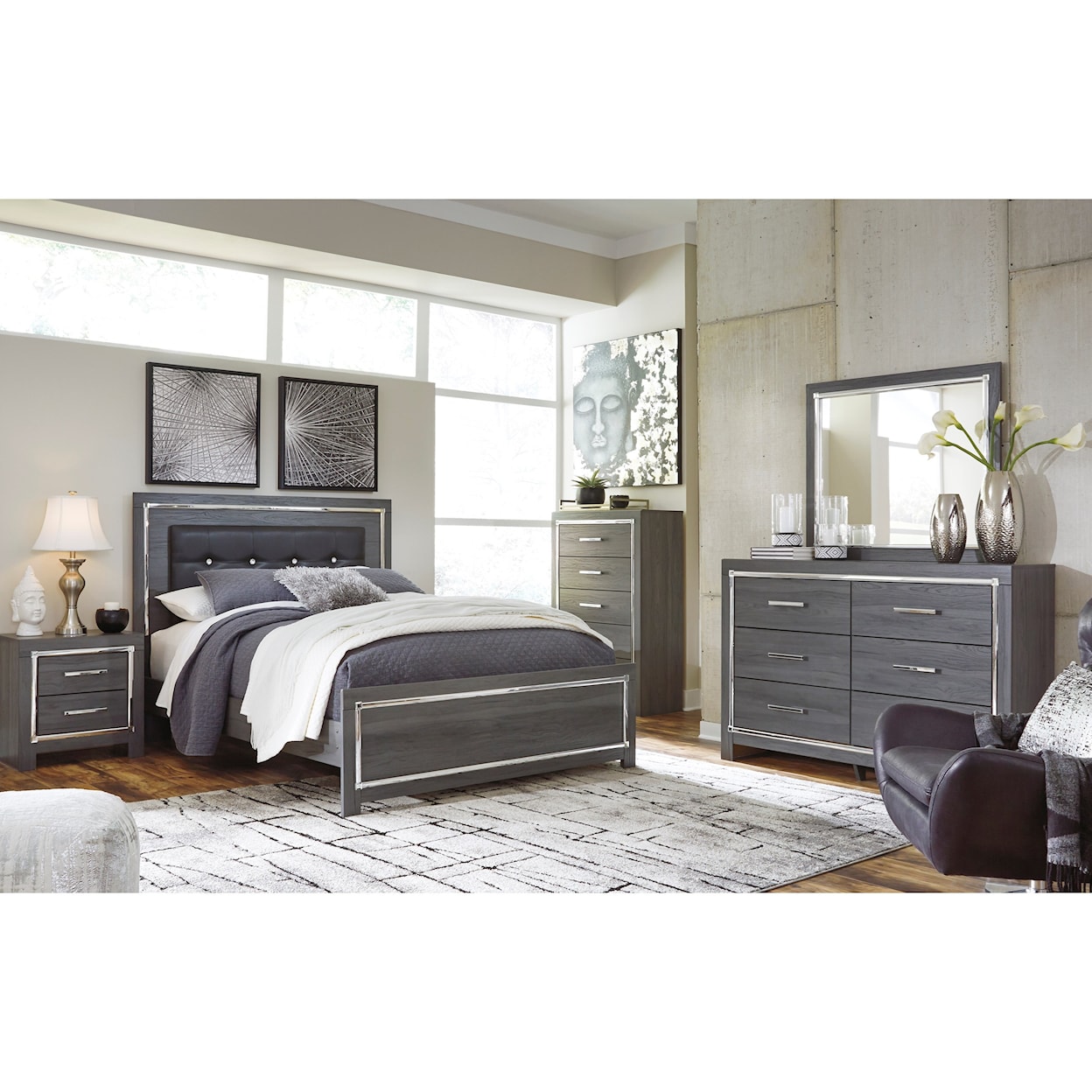 Ashley Furniture Signature Design Lodanna King Bedroom Group