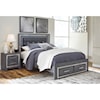 Ashley Furniture Signature Design Lodanna Queen Platform Bed with Storage