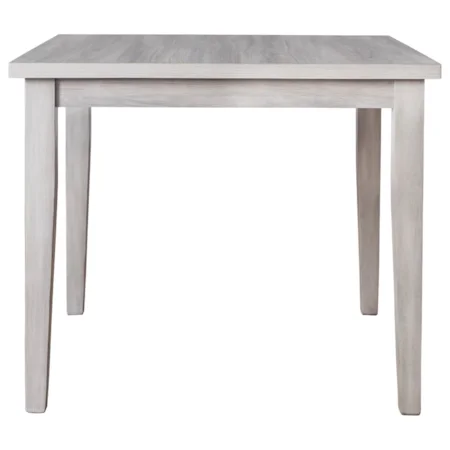 Square Dining Room Table with Melamine Top