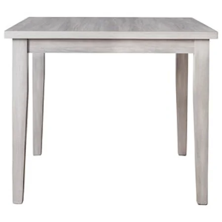 Square Dining Room Table with Melamine Top