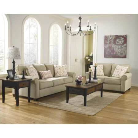Stationary Living Room Group