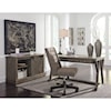 Ashley Furniture Signature Design Luxenford Home Office Large Leg Desk