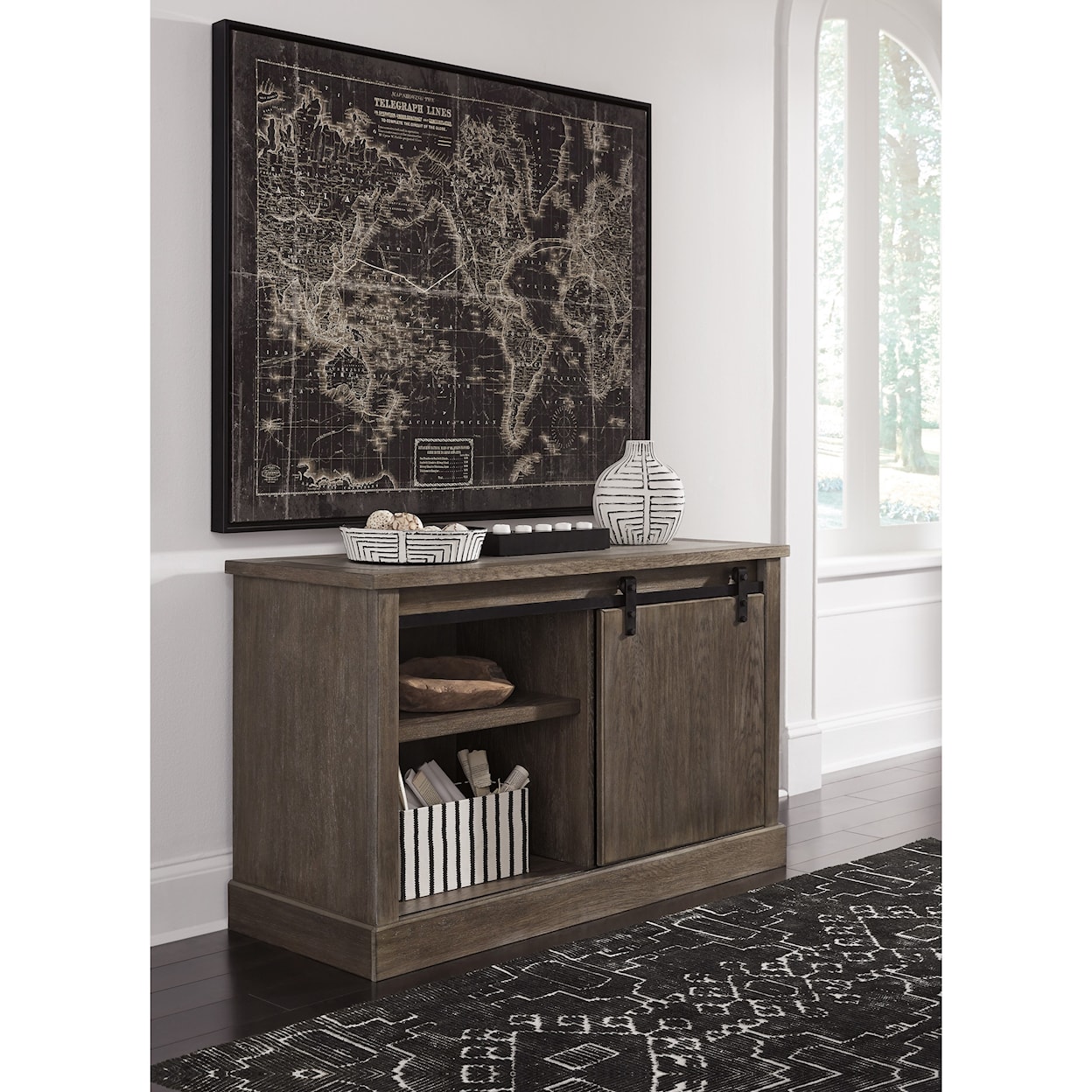Signature Design by Ashley Luxenford Large Credenza