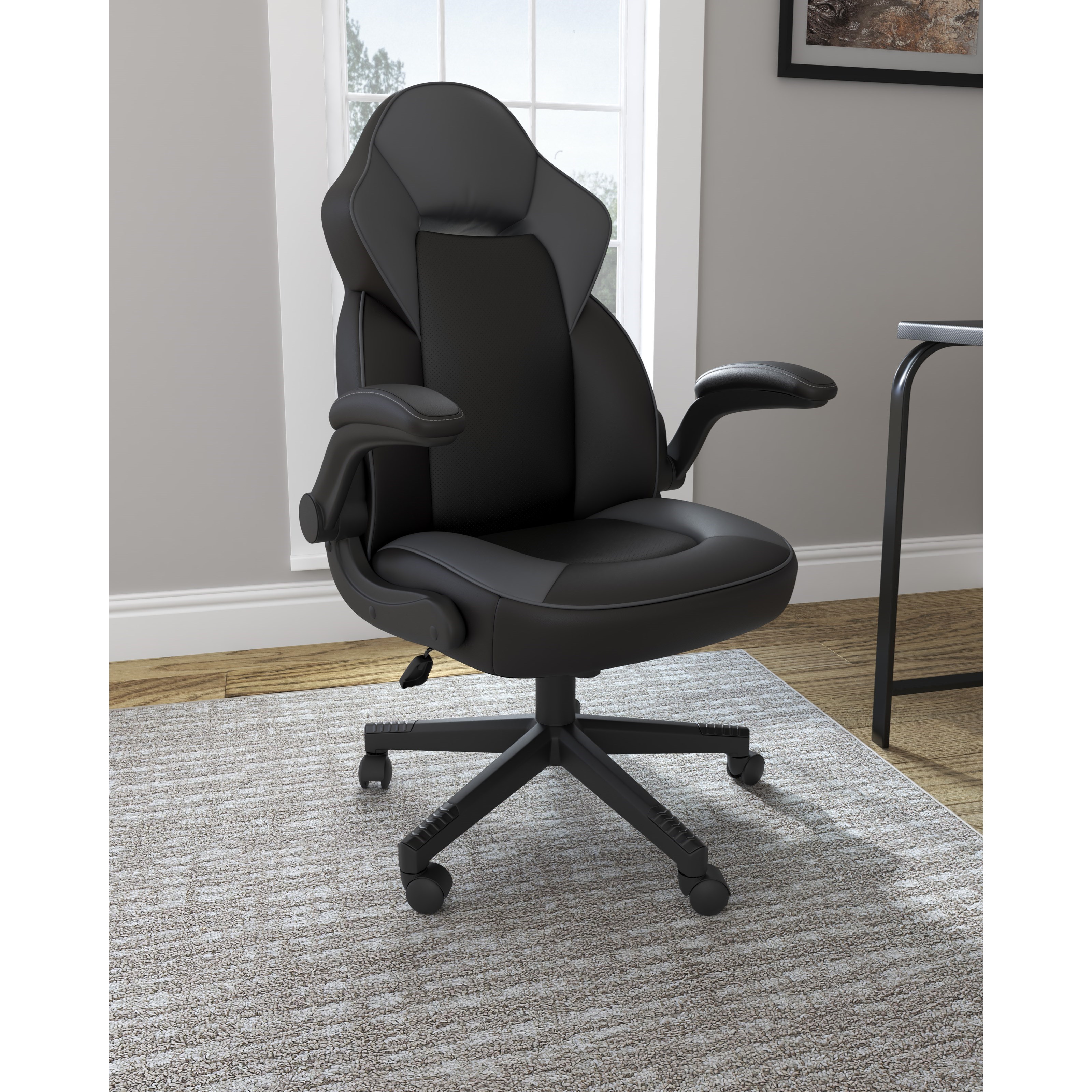 Signature Design by Ashley Lynxtyn H40003A Gray/Black Home Office