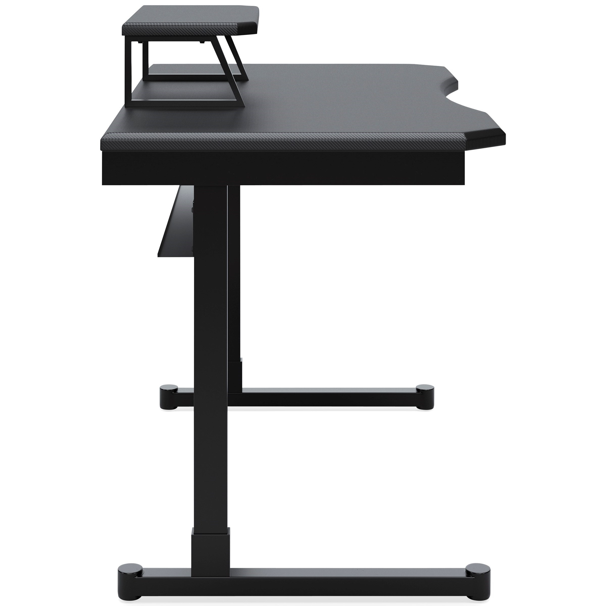 Signature Design by Ashley Lynxtyn Metal 48" Home Office Desk with Monitor Stand Royal