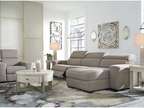 Power Reclining Living Room Group