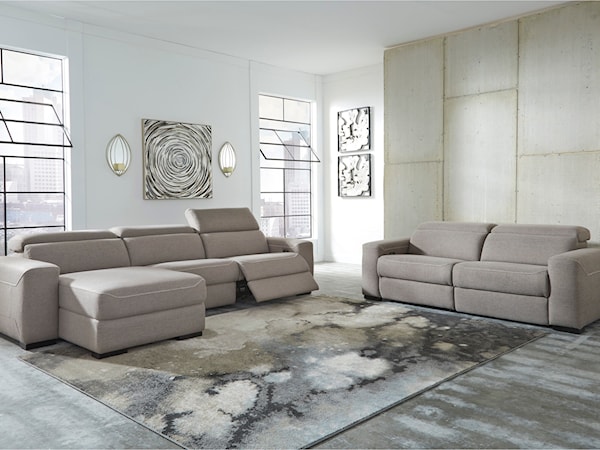 Power Reclining Living Room Group