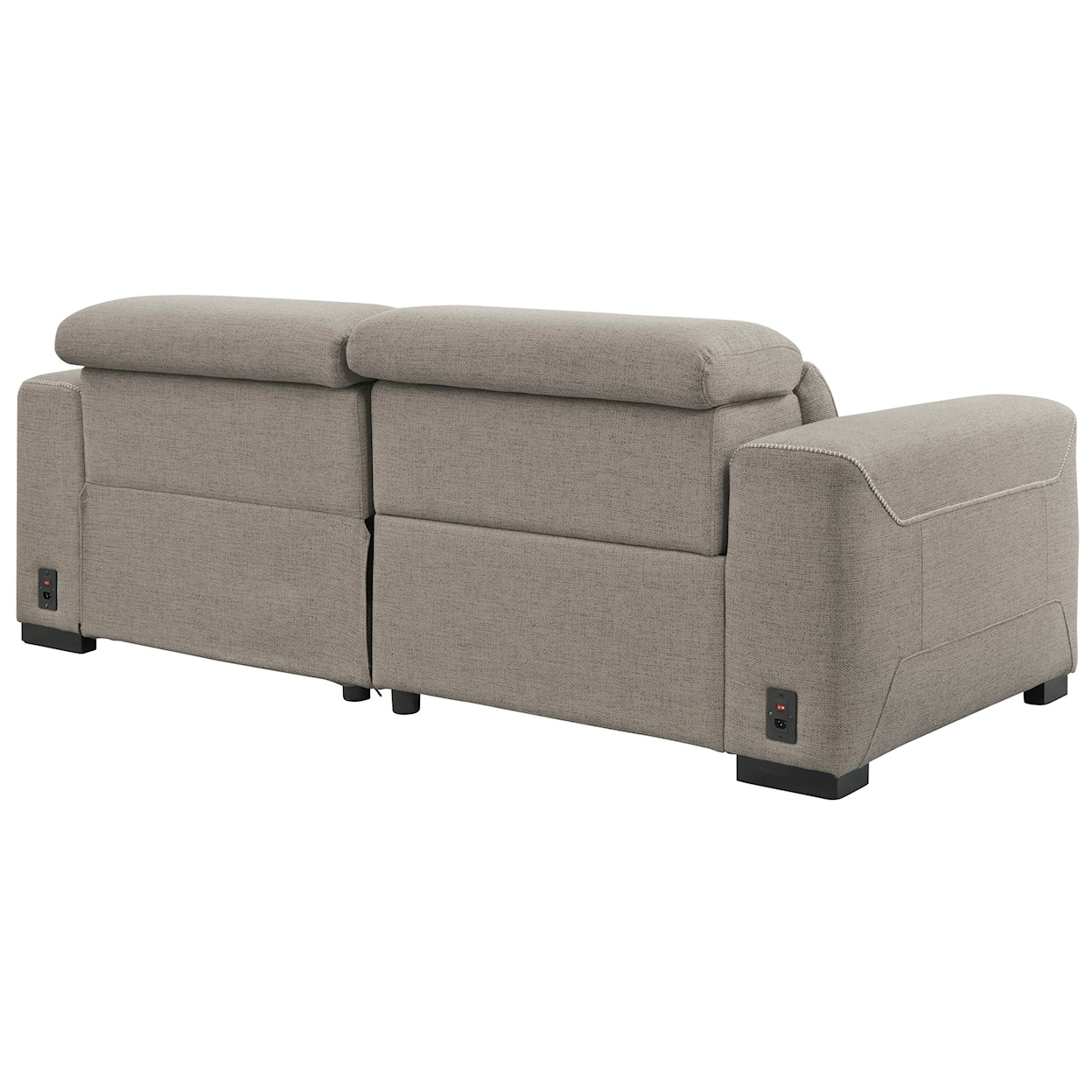 Signature Design by Ashley Furniture Mabton 2-Piece Power Reclining Sectional w/ Chaise