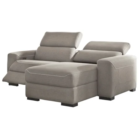 2-Piece Power Reclining Sectional w/ Chaise