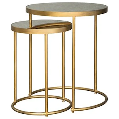 Set of 2 Nesting Accent Tables