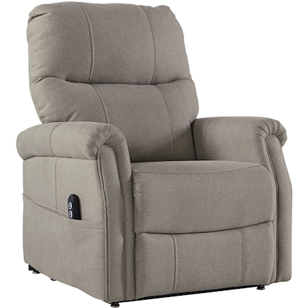 Flexsteel Henry 104164177 Power Reclining Loveseat with Power Headrest,  Power Lumbar Support and Console, Belfort Furniture