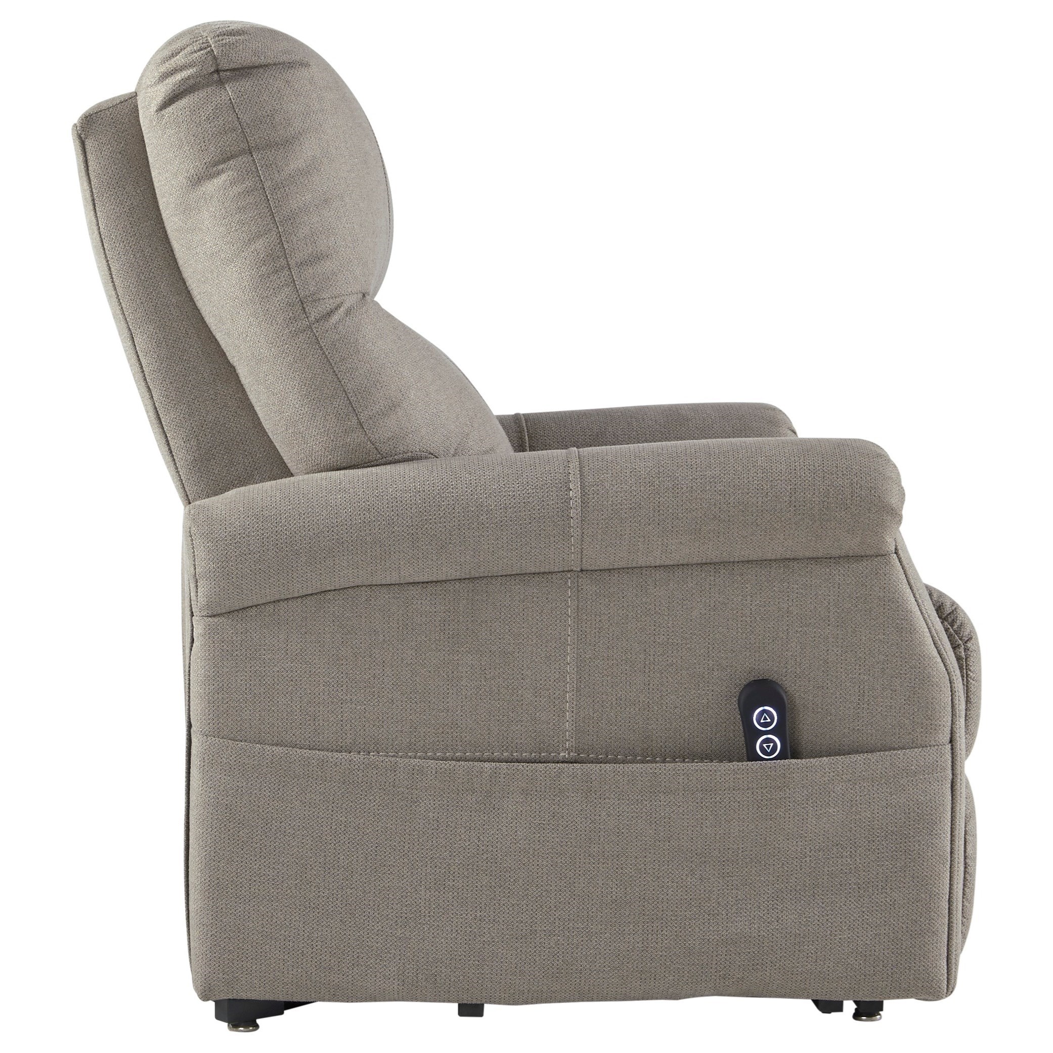 Signature Design by Ashley Markridge 3500212 Power Lift Recliner HomeWorld Furniture Recliner Lift Recliner
