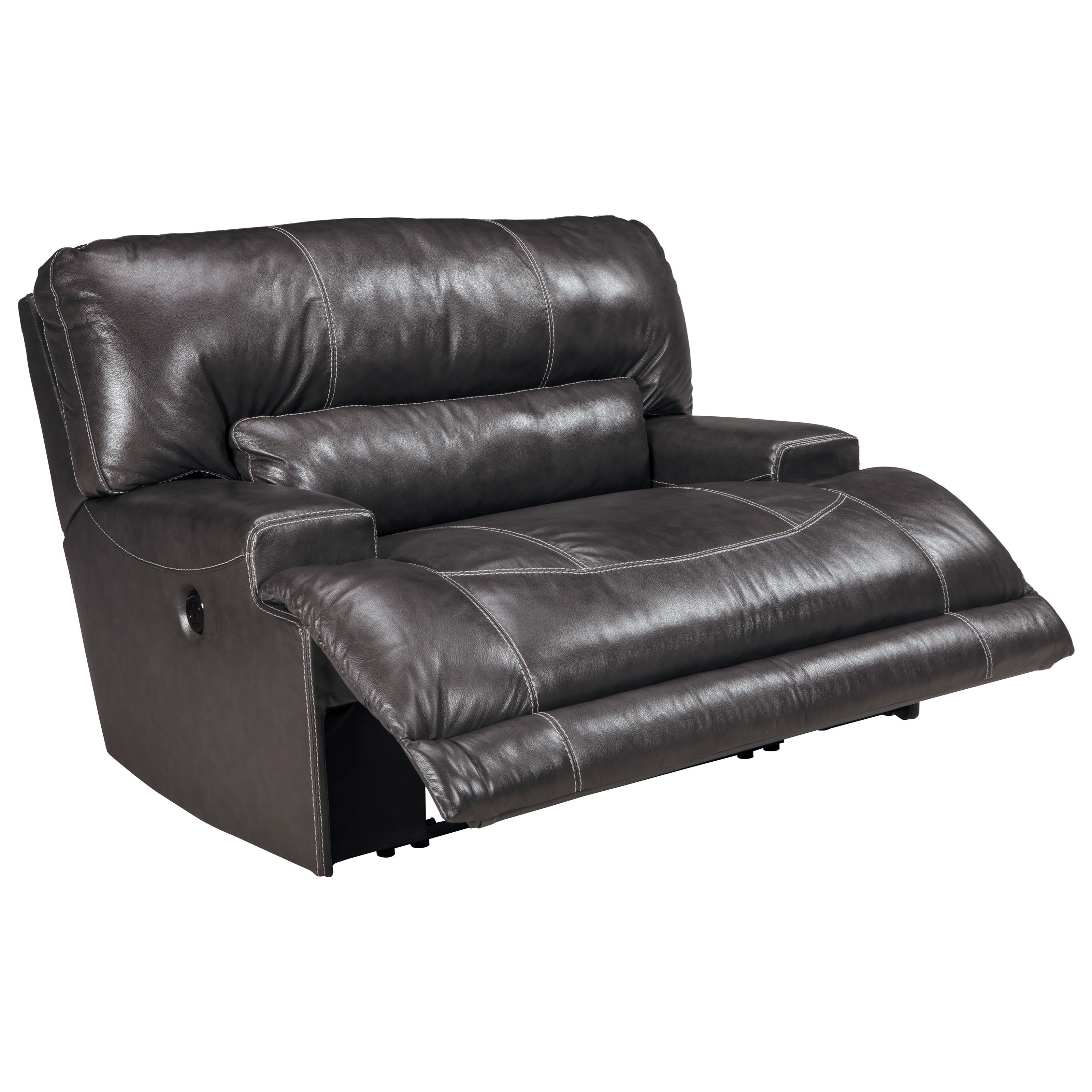 Ashley mccaskill gray 2 online seat power reclining sofa