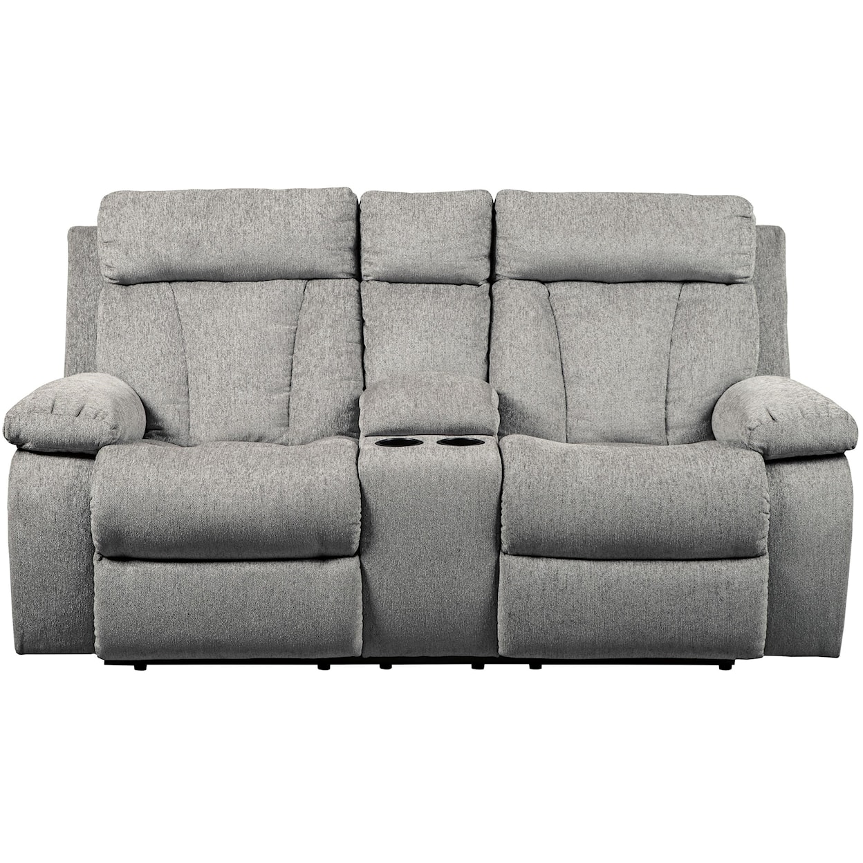 Signature Design by Ashley Furniture Mitchiner Double Reclining Love Seat