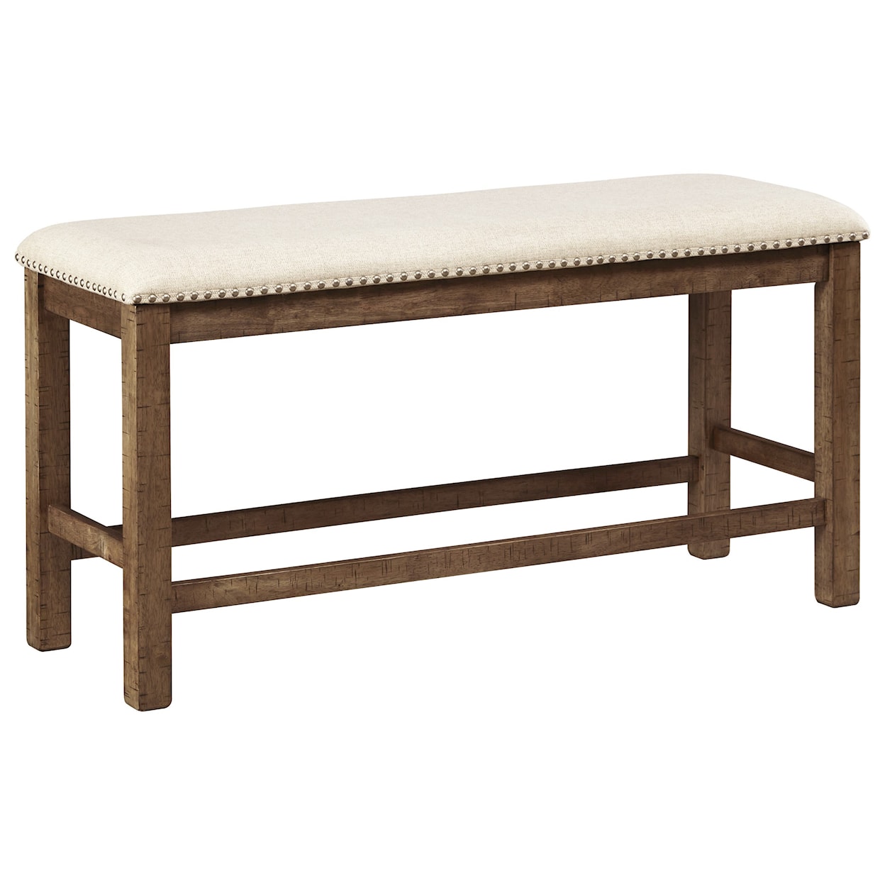 Signature Design Moriville Double Upholstered Bench