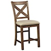 Signature Moriville Upholstered Barstool