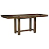 Signature Design by Ashley Moriville 6-Piece Rectangular Counter Table w/ Bench