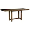 Ashley Furniture Signature Design Moriville 5-Piece Rectangular Ext Counter Table Set