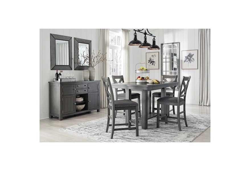 Myshanna Dining Room Group by Signature Design by Ashley at Zak's Home Outlet