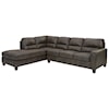 StyleLine Navi 2-Piece Sectional w/ Left Chaise & Sleeper