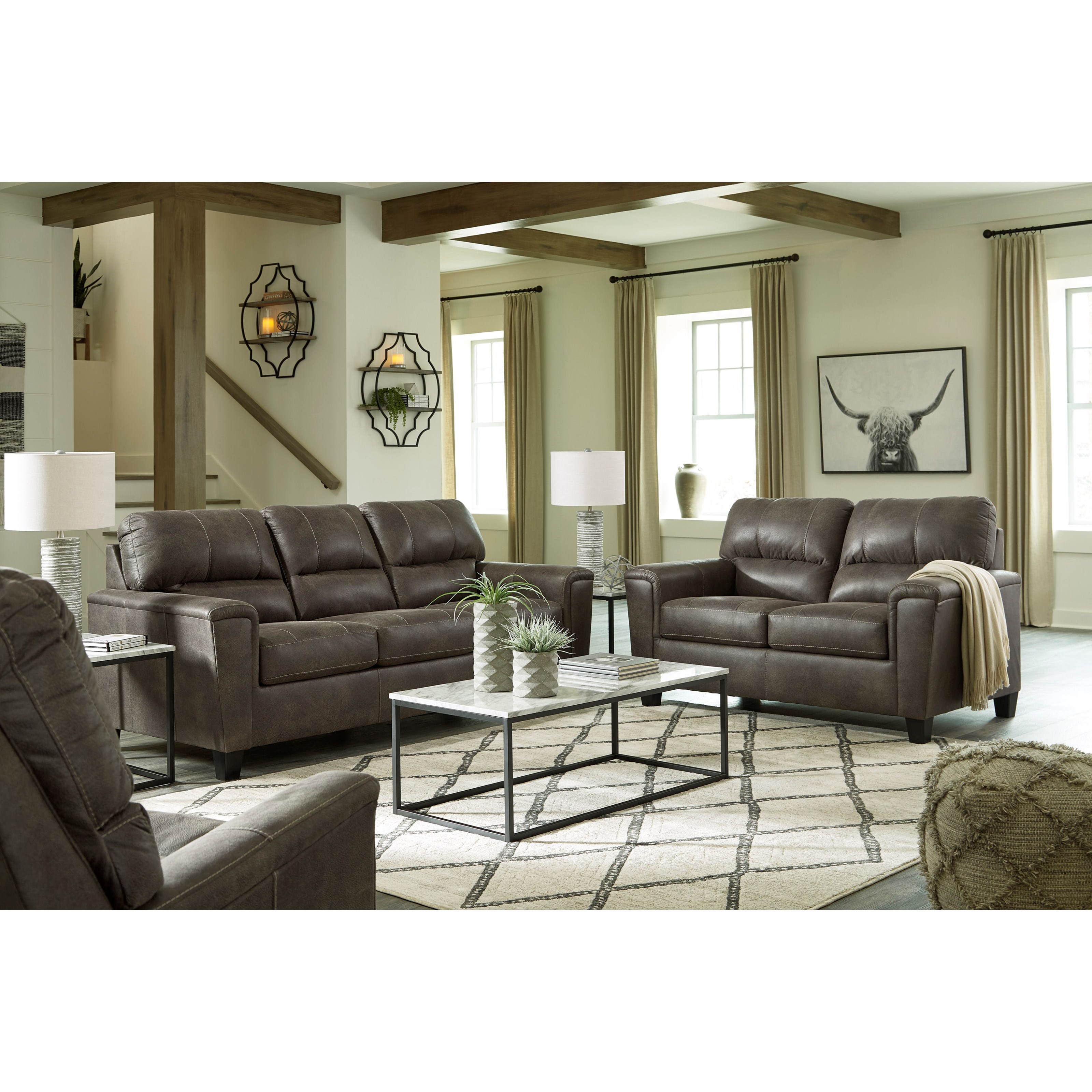 Ashley top navi recliner