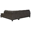 Ashley Furniture Signature Design Navi 2-Piece Sectional w/ Right Chaise & Sleeper