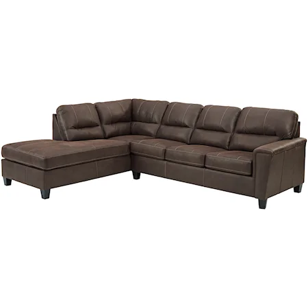 2-Piece Sectional with Left Chaise