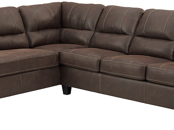 2-Piece Sectional with Left Chaise