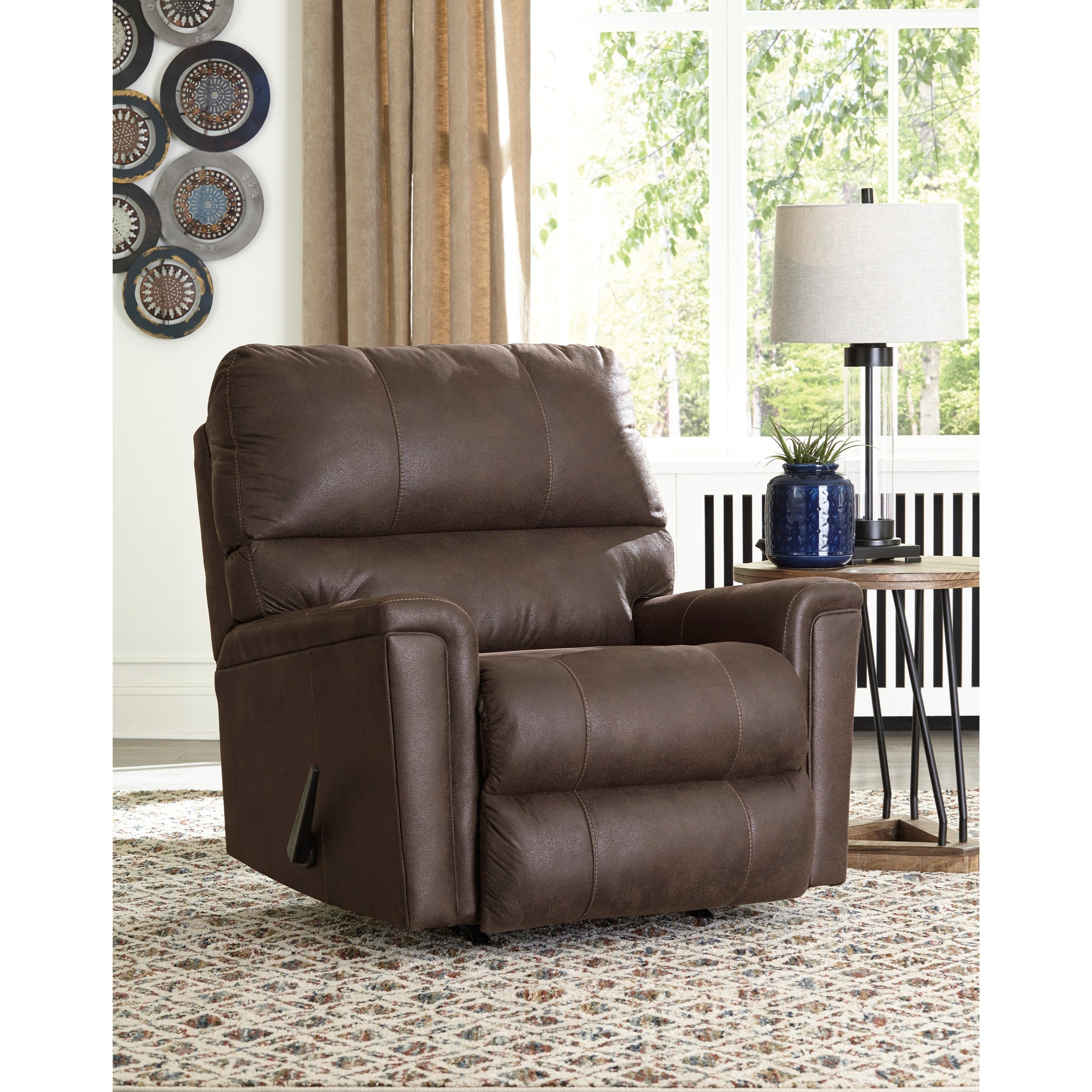 Ashley navi best sale recliner