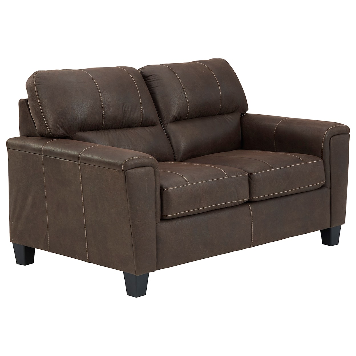 Signature Nash Chestnut Loveseat