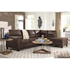 Signature Design Navi 2-Piece Sectional with Right Chaise
