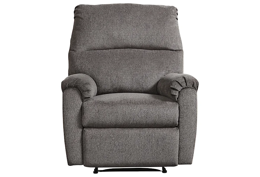 Nerviano Zero Wall Recliner by Signature Design by Ashley at VanDrie Home Furnishings