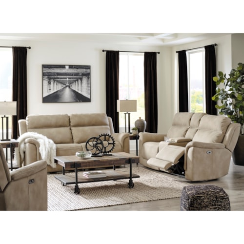 Power Reclining Living Room Group