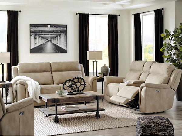 Power Reclining Living Room Group