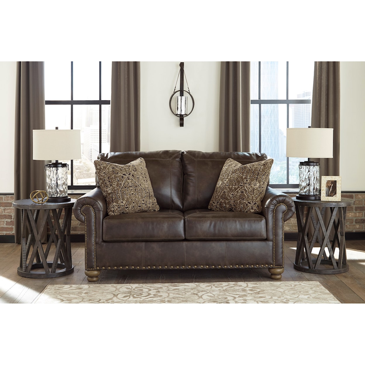 Ashley Furniture Signature Design Nicorvo Loveseat