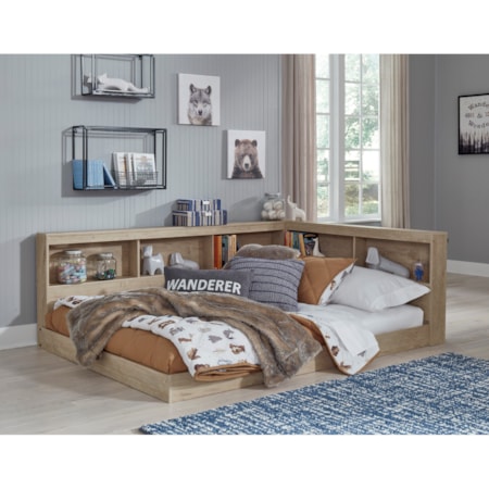 Twin Bookcase Bed