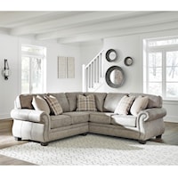 2 Piece Transitional Sectional