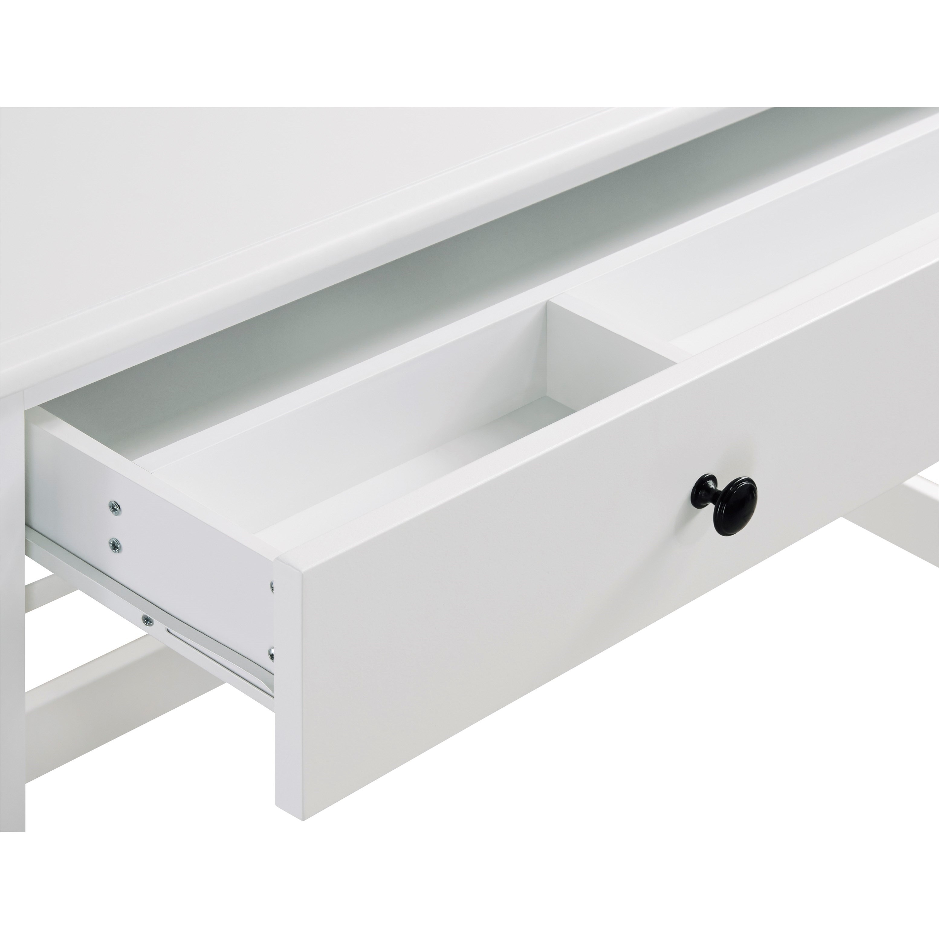 Signature Design by Ashley Othello Z1611054 White Finish Home Office Small Desk with Drawer