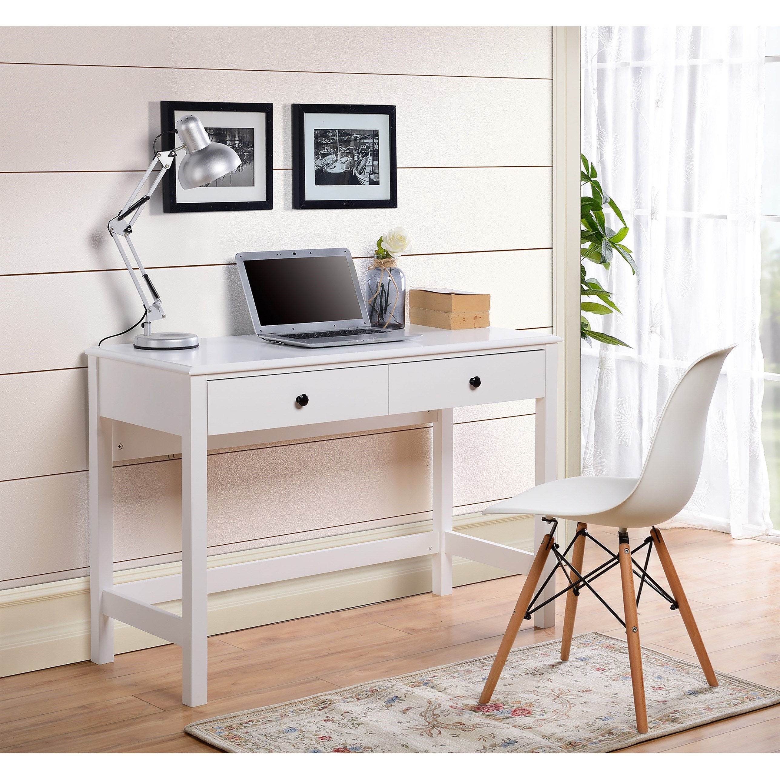 Ashley white writing hotsell desk